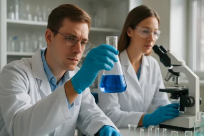 Laboratóriumi kutatás potenciometriai mérésekkel