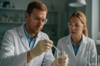 Laboratóriumi kísérlet primer amidokkal szerves kémiában