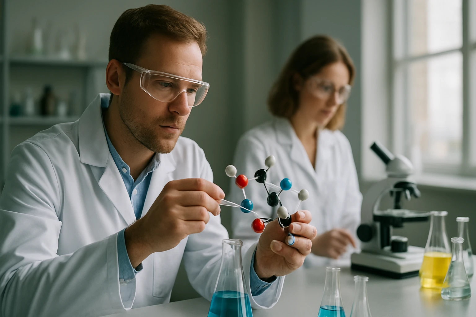 Kémiai kísérlet a poliamidok kutatásában