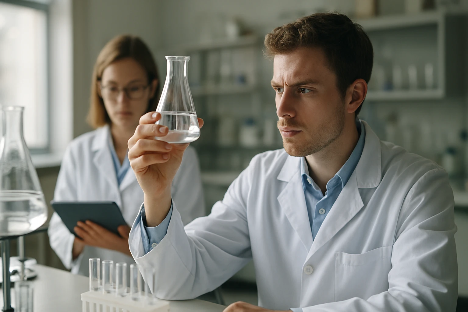 Kémiai elemzés laboratóriumban: kísérlet során nem redukáló cukrok vizsgálata