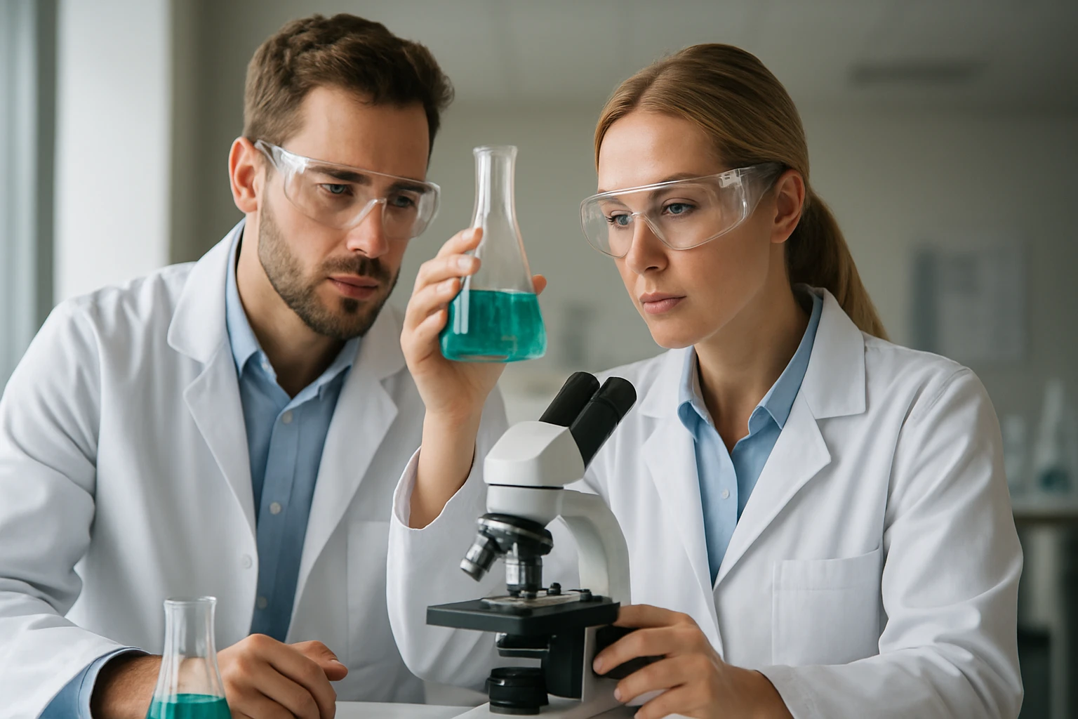 Kémiai laboratóriumi kísérlet salétrommal