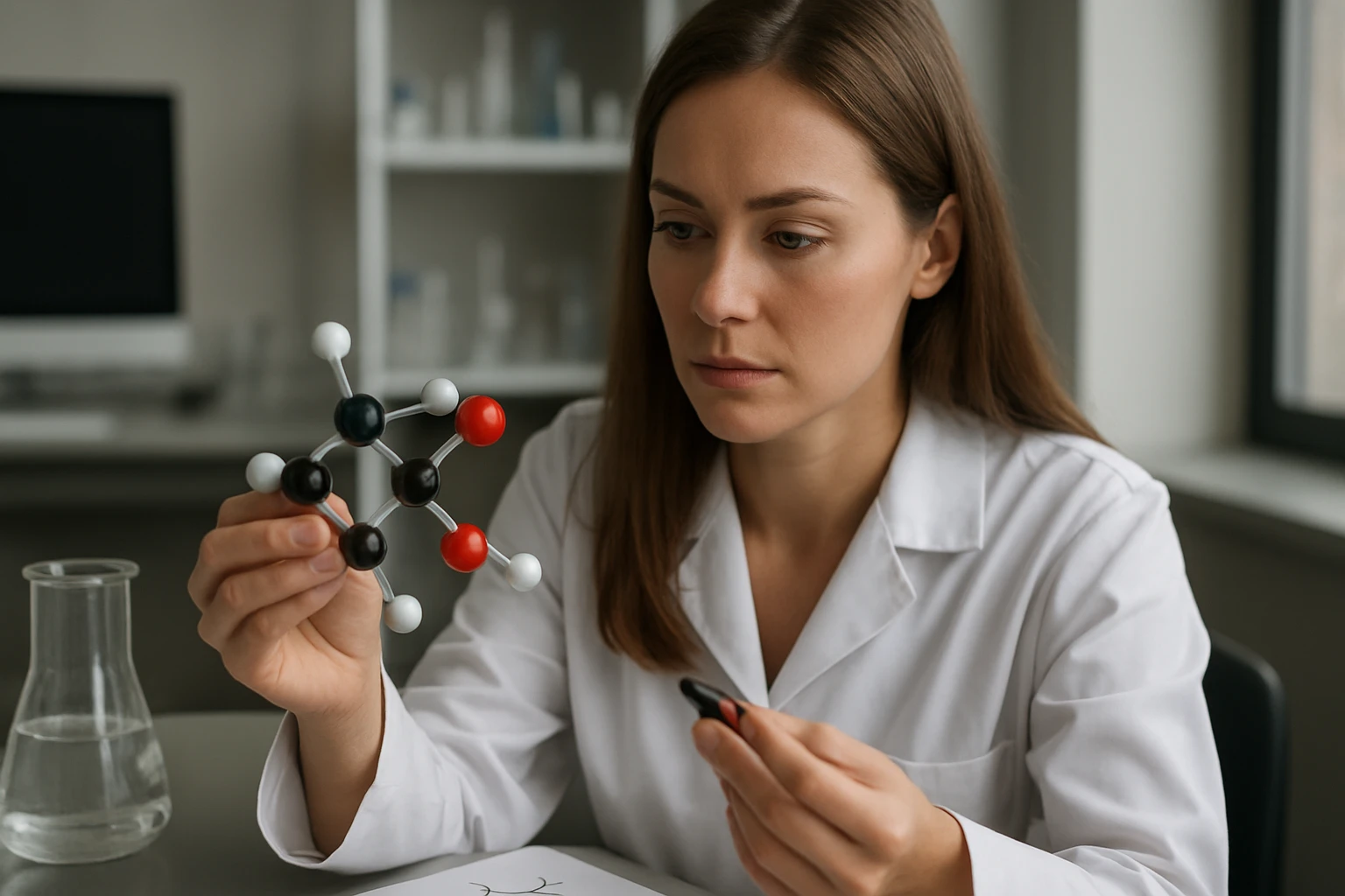 Tetrahidroxipentanal (C5H10O5) egy aldopentóz nyílt láncú formája: négy hidroxil- és egy aldehidcsoportot tartalmaz. Több sztereoizomer létezik; molekula könnyen ciklikus furanóz vagy piranoz gyűrűt alkot.