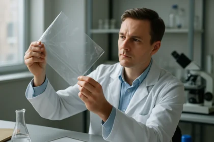 Cellofán: cellulózból készült, átlátszó, fényes, biológiailag lebomló fólia. Jó gáz- és fényvédelem, korlátozott nedvességzárás, hőzárhatóság. Csomagolásban, ajándék-, élelmiszer- és dekorációs célokra használják.