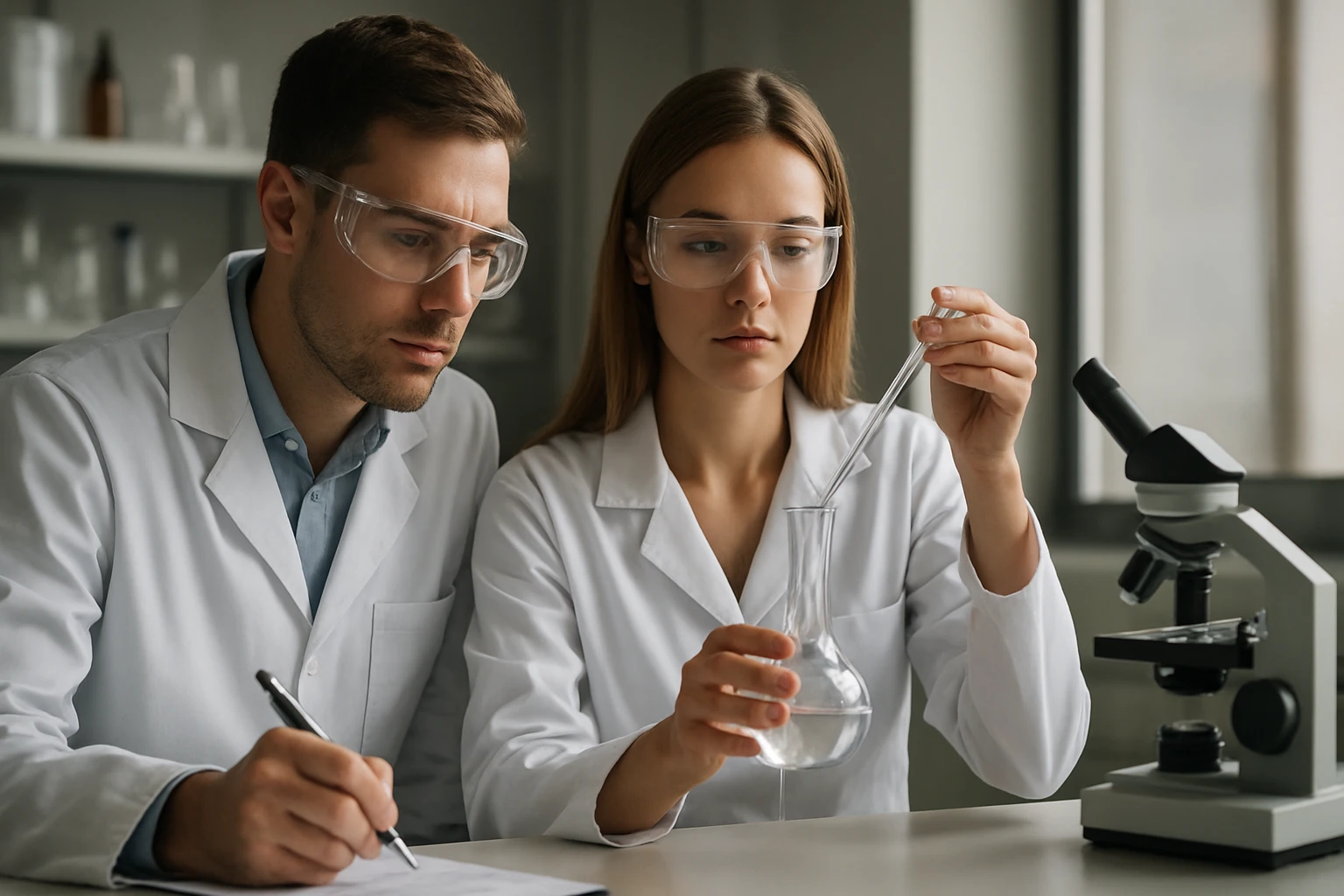 Laboratóriumi kísérlet a kémiai anyagokkal, Witherit vizsgálata